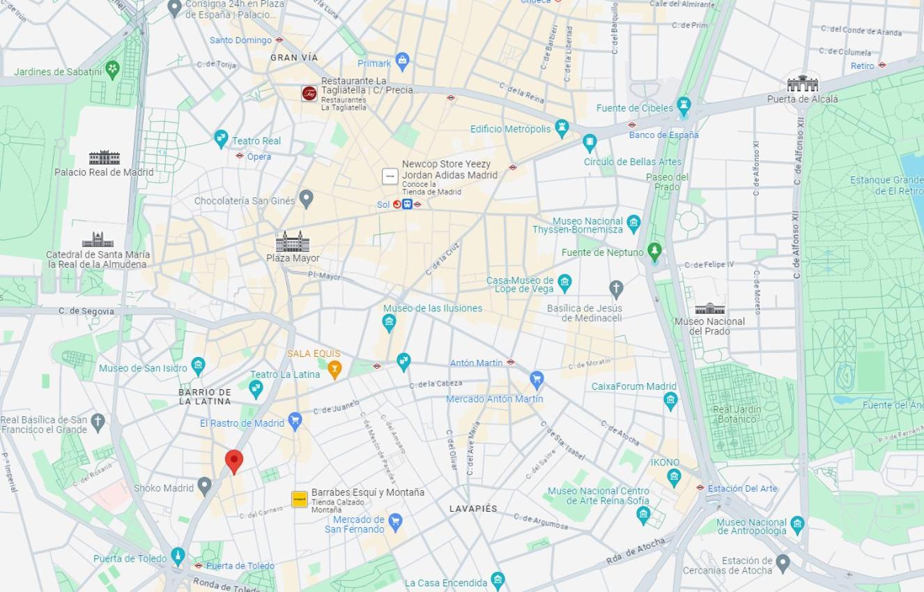 Premium Apt 7Pax En Calle Santa Ana-La Latina E2 マドリード エクステリア 写真